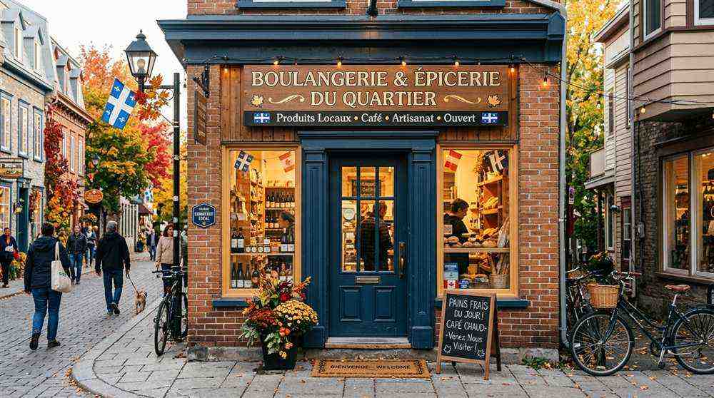 Commerce de proximité et artisanat local au Québec