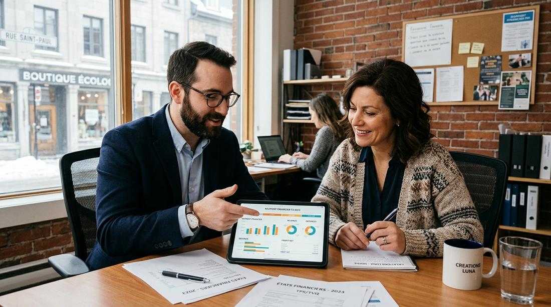 Consultation comptable et financière pour PME à Sherbrooke