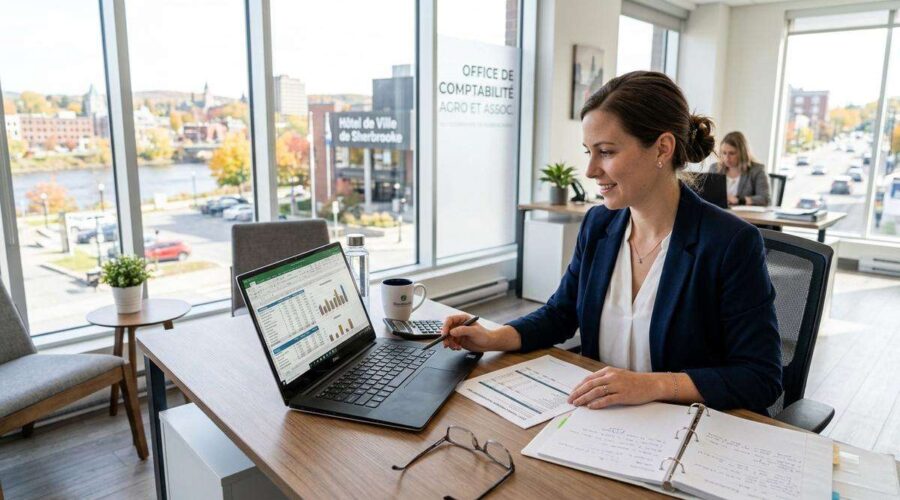 Comptable et tenue de livres en Estrie : Comment se démarquer auprès des PME et travailleurs autonomes de Sherbrooke et Granby