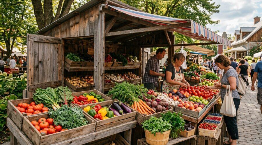 5 bonnes raisons d’acheter ses produits locaux dans les marchés et épiceries de quartier