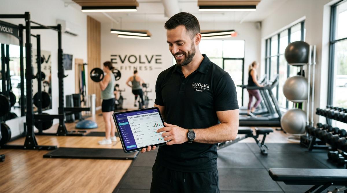 Coach sportif planifiant un programme d entraînement personnalisé à Sherbrooke