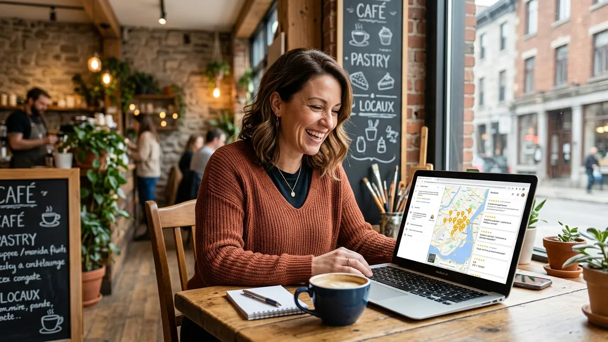 Partenariat d'affaires et visibilité locale Google avis pour professionnels québécois